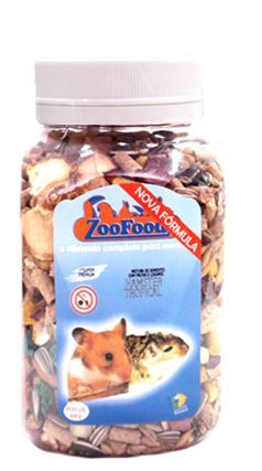 Mix de Semente Hamster Tropical com Frutas e Legumes - 450g