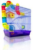 Gaiola Hamster Mod 14 - 3 Andares Labirinto